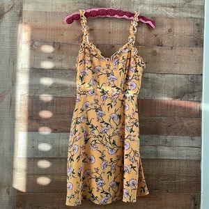 Lulu’s Yellow Floral Dress